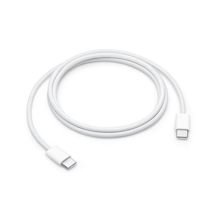 Apple 60 W Type-C to Type-C Charging Cable, 100 cm (1 m), Woven Design, Fast Charging, White